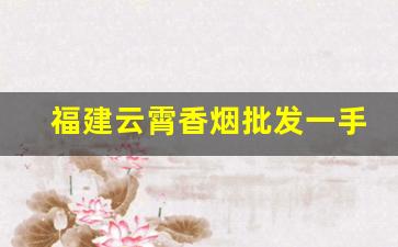 福建云霄香烟批发一手货源厂家直销-云霄烟厂家直营