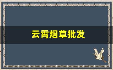 云霄烟草批发