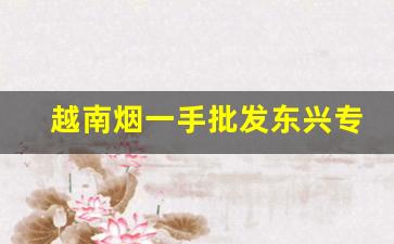 越南烟一手批发东兴专供出口香烟-越南烟价目表和图片