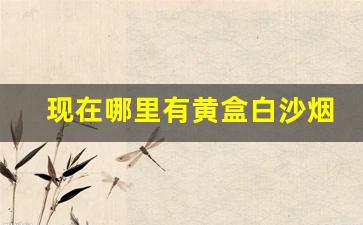 现在哪里有黄盒白沙烟卖-白盒的白沙烟卖多少钱一盒