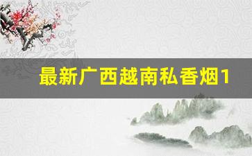 最新广西越南私香烟1688-广西越南烟一手批发东兴