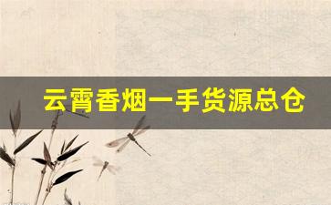 云霄香烟一手货源总仓批发商-云霄烟在哪里有厂家直供